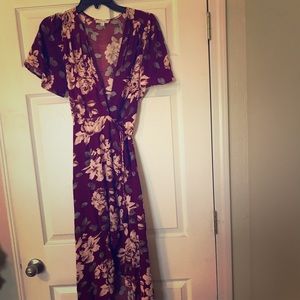 Cotton candy LA. Super cute wrap dress